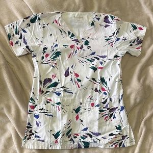 Pant Design Scrub Top